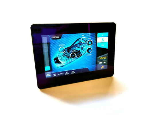 Medallion viper 2 7 inch lvds refurbished delaminated touch display screen 3962058.1 3737082 15.00336 15.00350 C1971