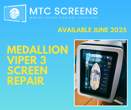 Medallion Viper 3 7 Inch Touch Screen LCD Delamination LVDS Repair