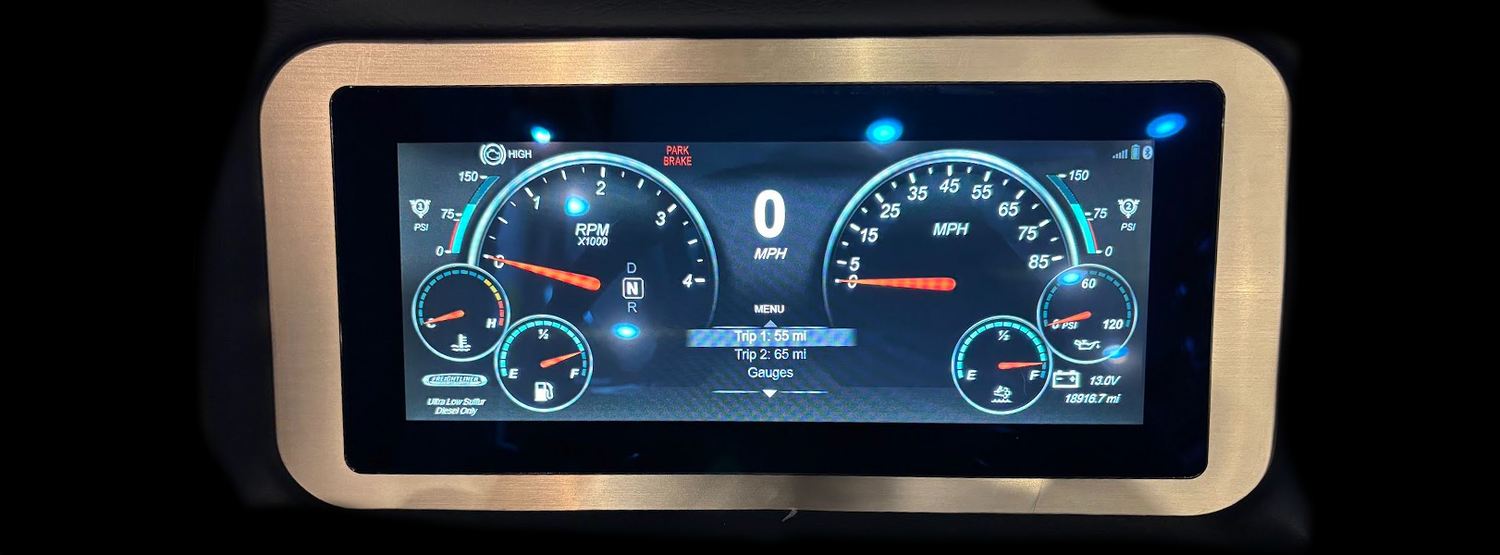 freightliner delaminated dash fleetwood newmar