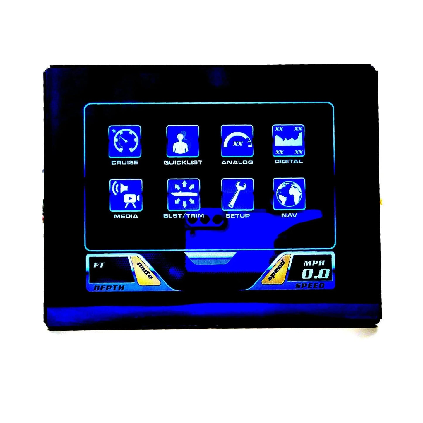Medallion 6.5 inch viper 1 touch screen repair for delaminated mastercraft chaparral vortex sea doo