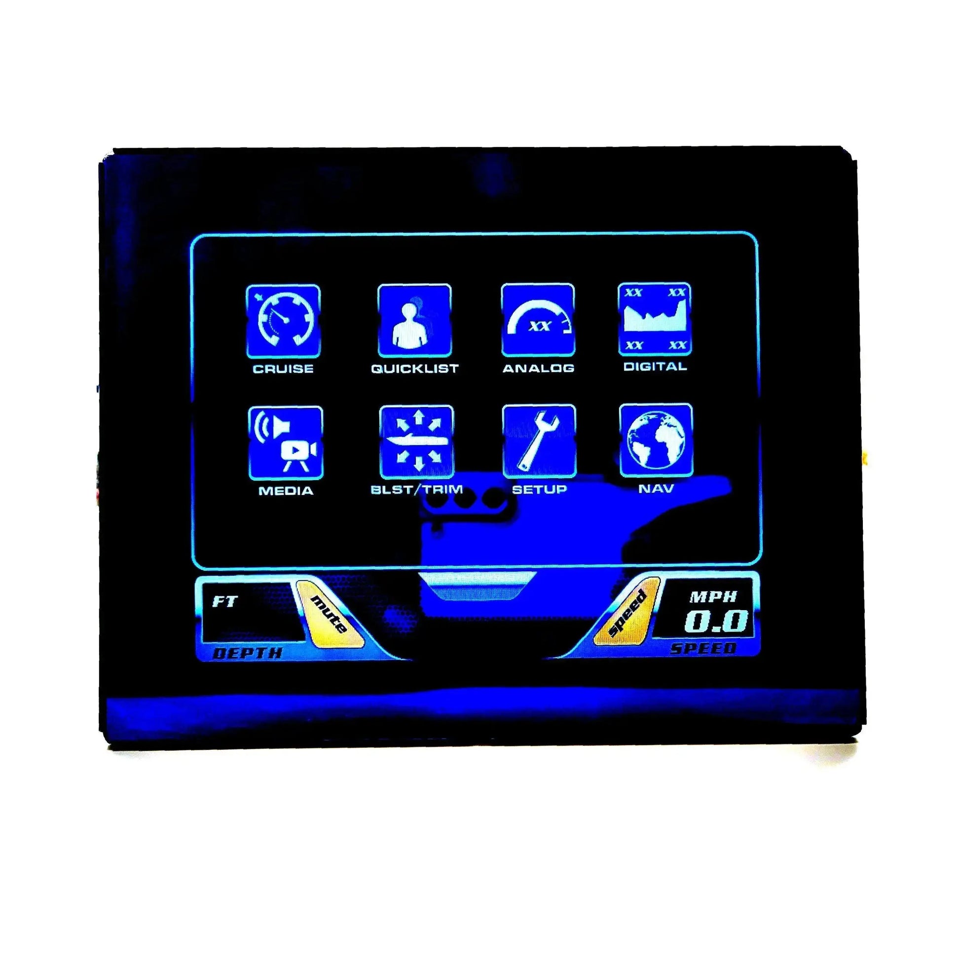 Medallion 6.5 inch viper 1 touch screen repair for delaminated mastercraft chaparral vortex sea doo