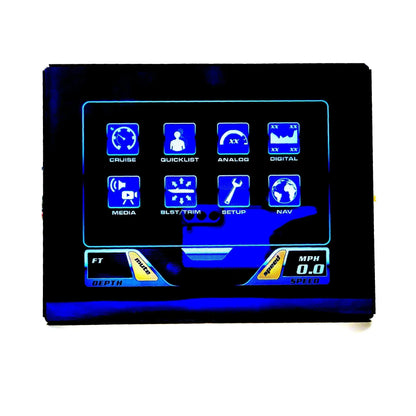 Medallion 6.5 inch viper 1 touch screen repair for delaminated mastercraft chaparral vortex sea doo