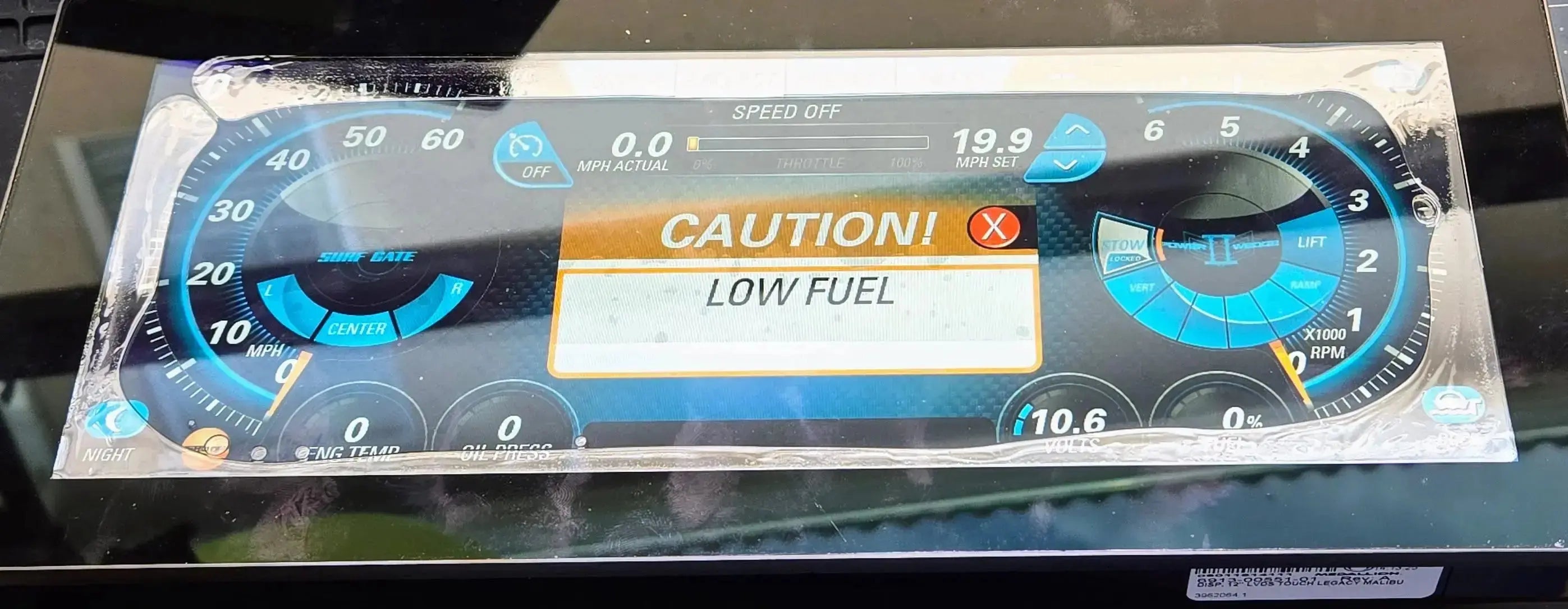 MTC-12A Touch Screen LCD Replacement Repair for Delaminated 12" Medallion Viper 2 II Display- Malibu Scarab Sea Ray Monterey Four Winns