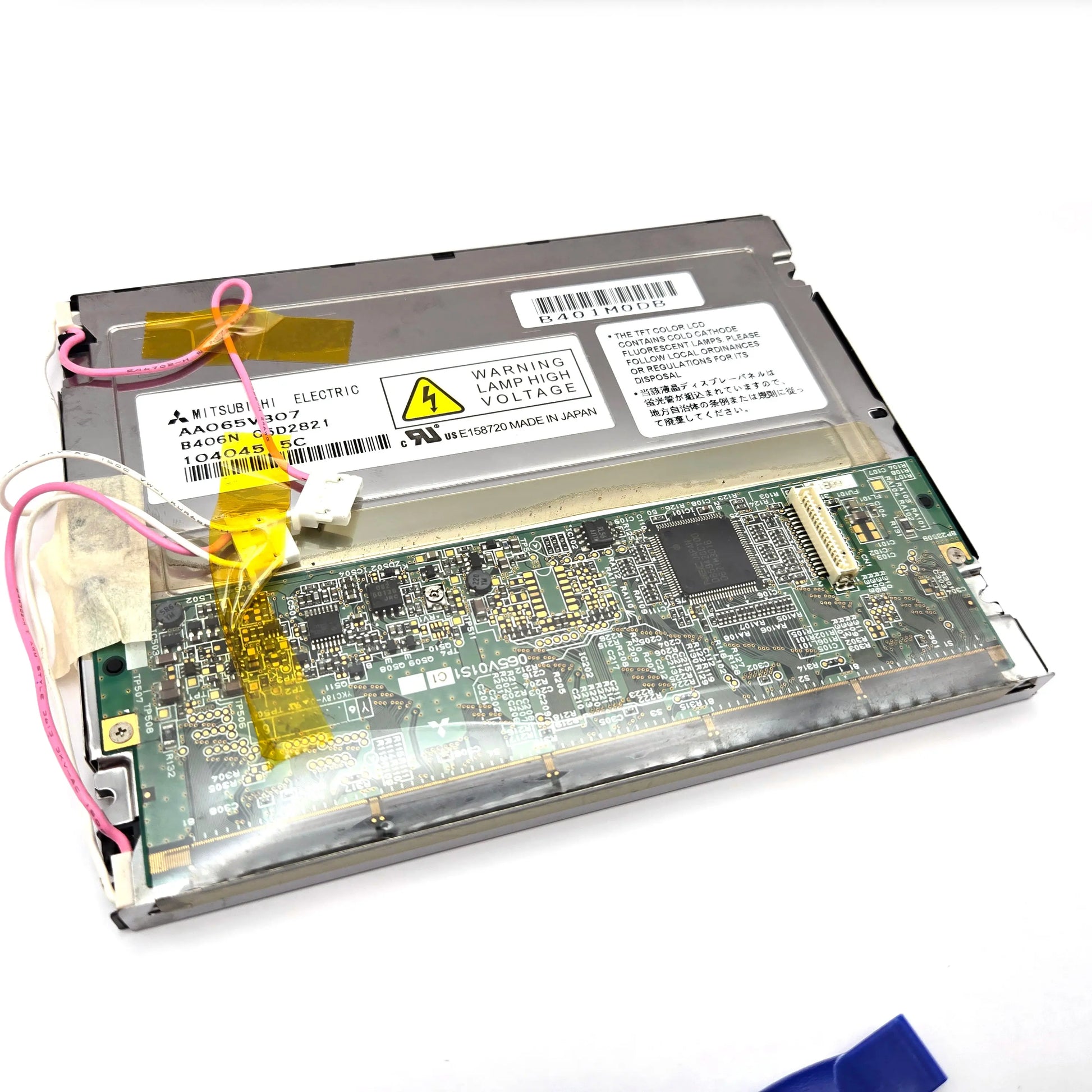 MTC-6C Button LCD Backlight Screen Rebuild Kit for 6.5" Mastercraft BIG display and Malibu Maliview 10 Button - mtc screens