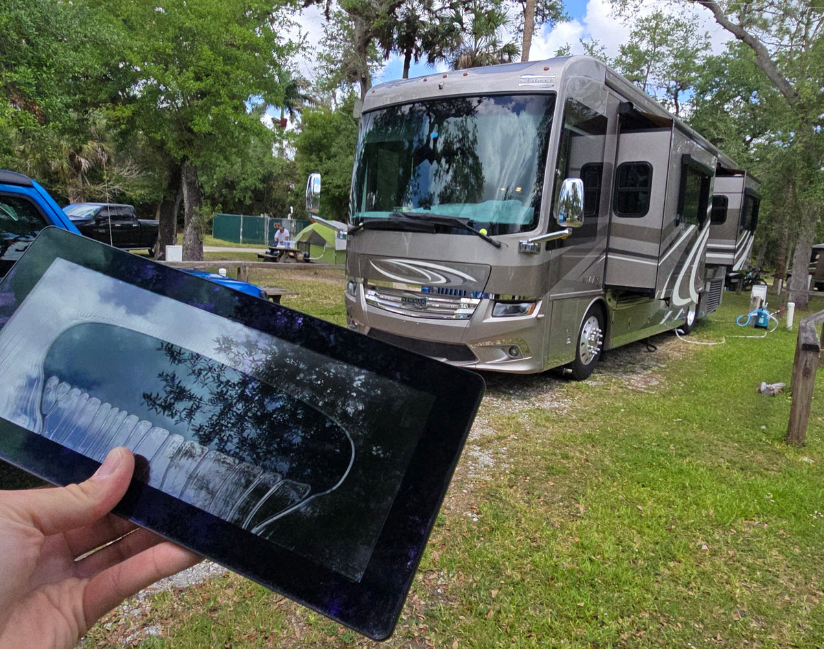 Optiview Screen Delaminated Medallion Optiview Screen for Freightliner RV 66-02439-000 ...