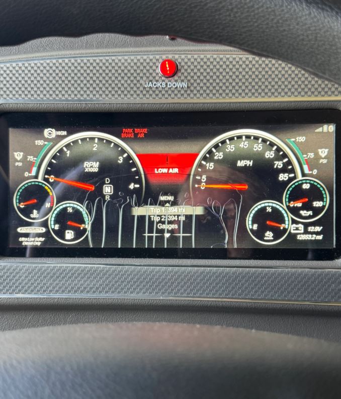 Freightliner Optiview Medallion 12 inch Replacement Display Dash Screen