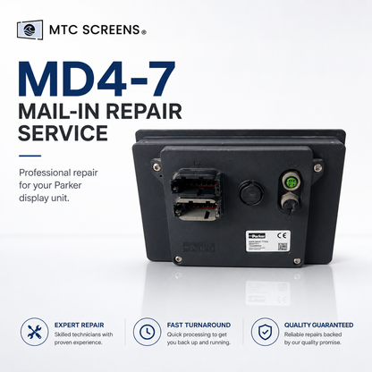 Parker IQAN-MD4-7 7" Touchscreen Repair Service | IQAN-MD4-7