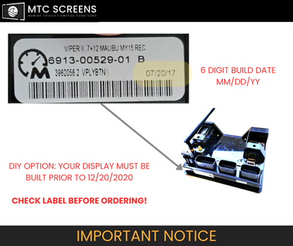 Medallion Viper 2 II 7 inch 7A DIY Touch Screen LCD Repair Kit