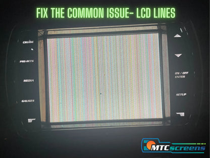 MTC-6C Button LCD Backlight Screen Replacement for 6.5" Mastercraft BIG display and Malibu Maliview 10 Button