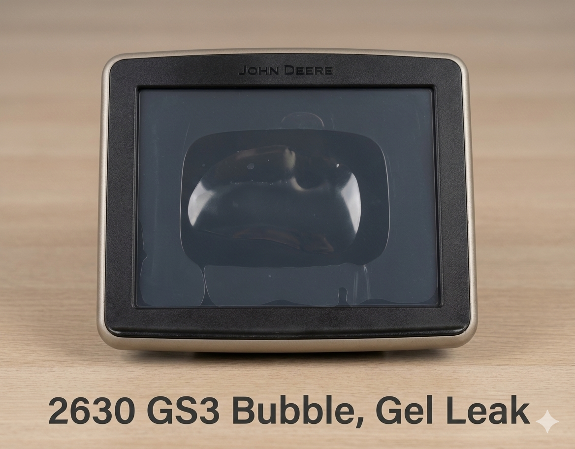 john deere 2630 greenstar 3 gs3 touch screen replacement delamination