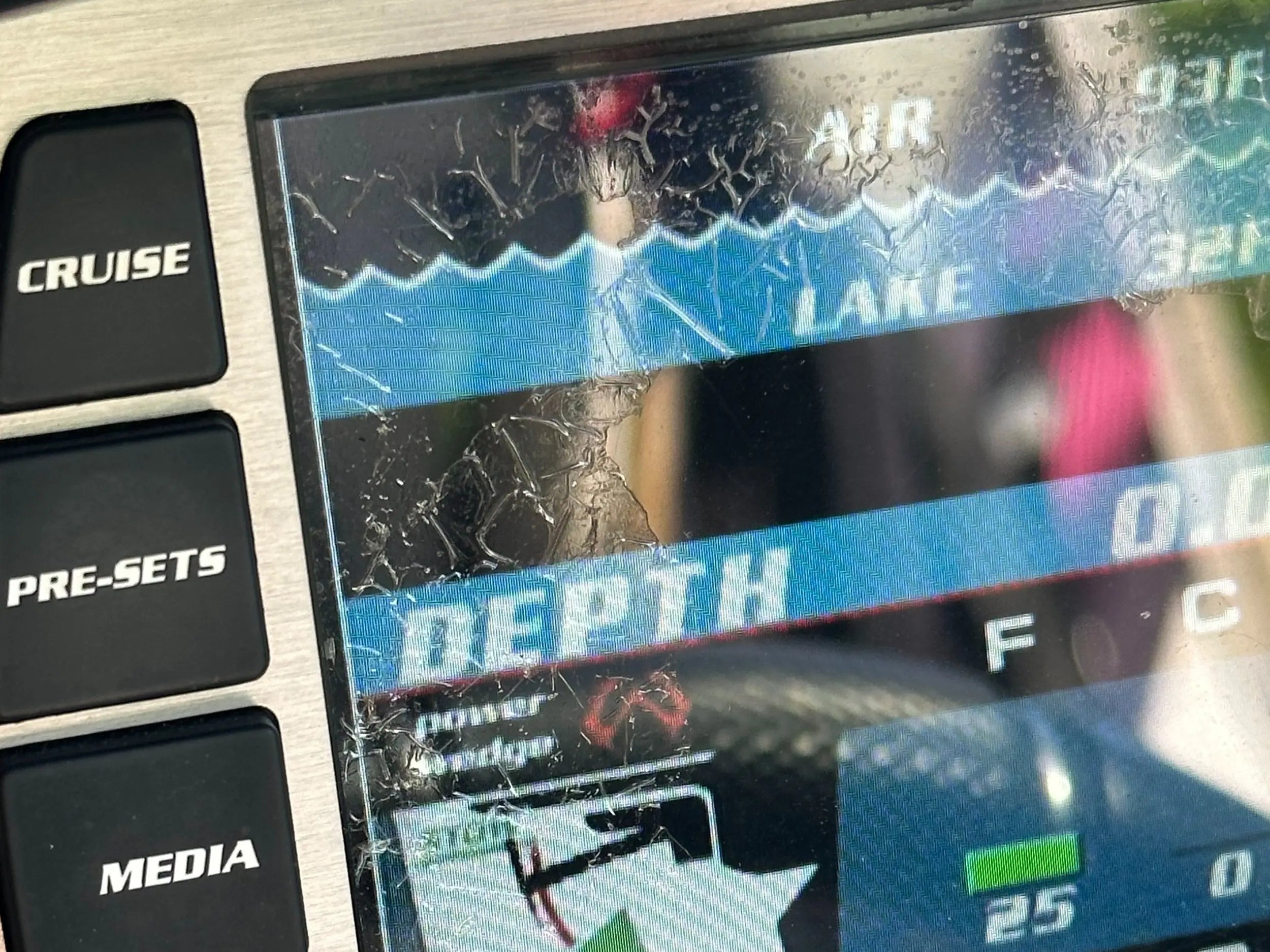 MTC-6C Button LCD Backlight Screen Replacement for 6.5" Mastercraft BIG display and Malibu Maliview 10 Button