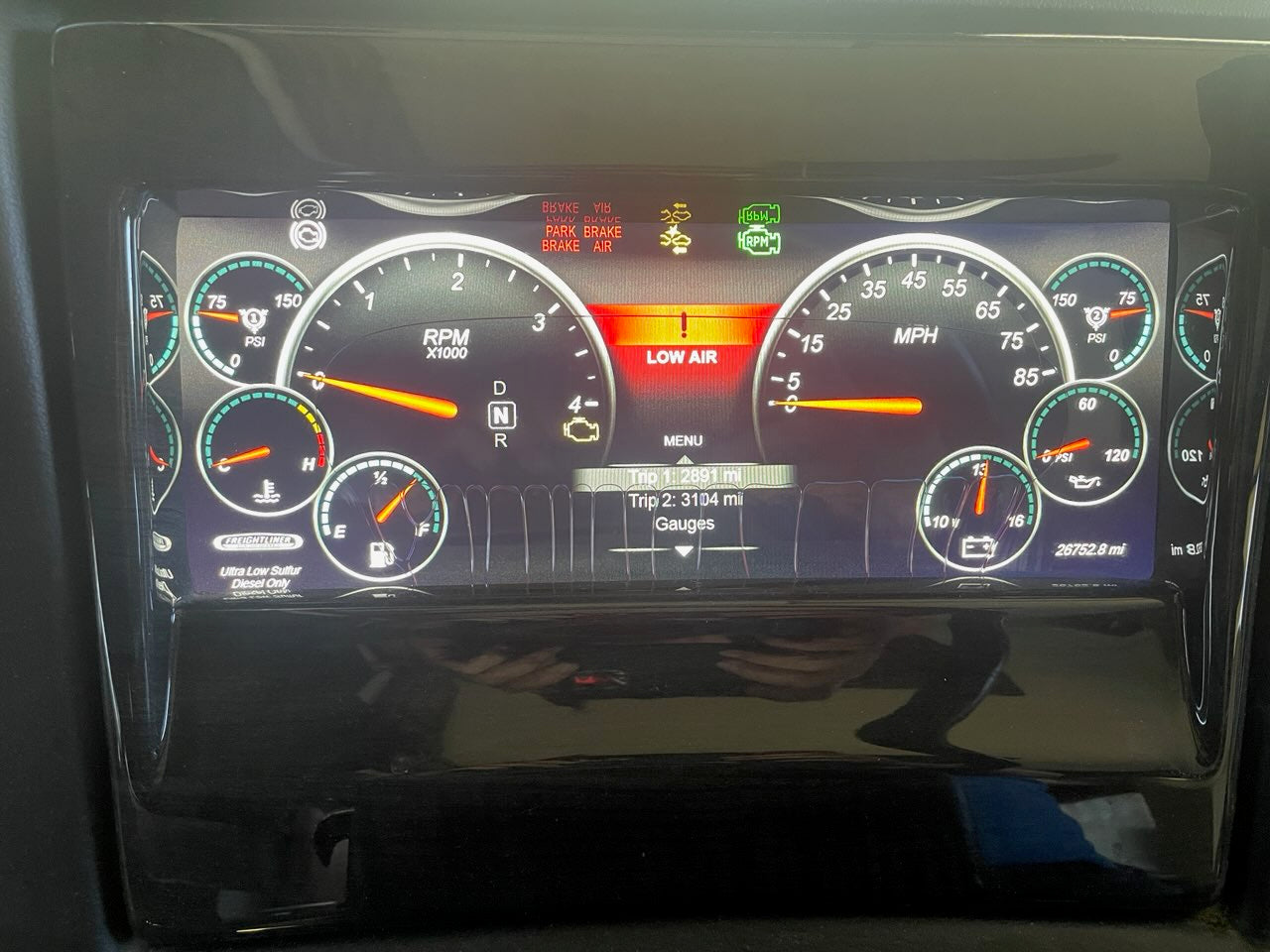 newmar delaminated dash