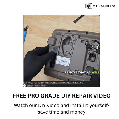 Delamination repair kit for John Deere GreenStar 3 2630 display