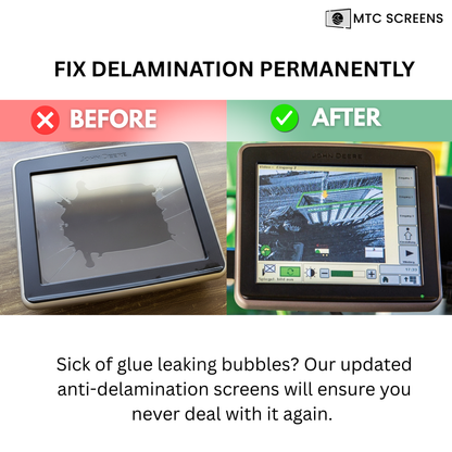 Delamination repair kit for John Deere GreenStar 3 2630 display