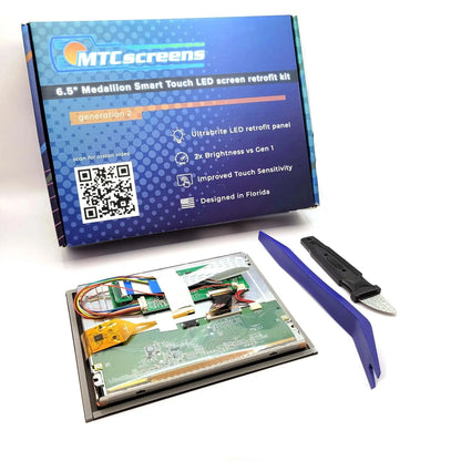 Medallion 6.5 inch viper 1 touch screen repair for delaminated mastercraft chaparral vortex sea doo