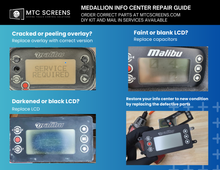 medallion info center repair guide