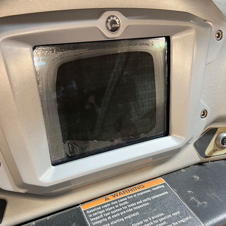 sea doo challenger delaminated screen